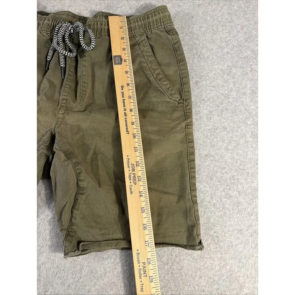 Volcom Green Bermuda Shorts, Size M, Men’s Summer Shorts